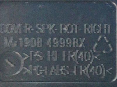 KIT DE BOCINAS (2PZS) SAMSUNG / NUMERO DE PARTE BN96-49998E / 6Ω  10W / PC+ABS, V-0 / NH-1017D  / E115797 / A12H05SM0001 / BN9649998E / 49998E / NUMERO DE PANEL CY-BT050HGJV3H / MODELO UN50TU690TFXZA GD13 - Imagen 3